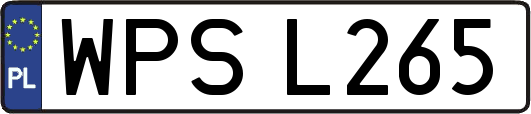 WPSL265