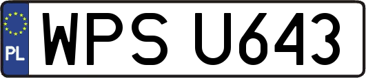 WPSU643