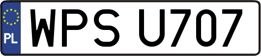 WPSU707