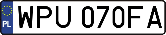 WPU070FA