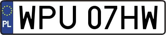 WPU07HW