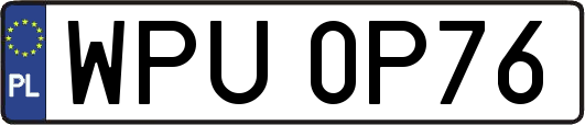 WPU0P76
