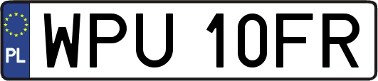 WPU10FR