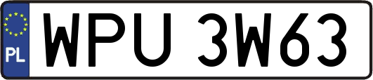 WPU3W63