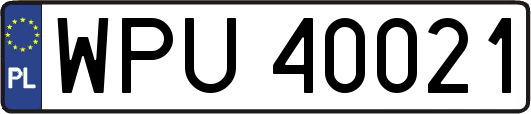 WPU40021