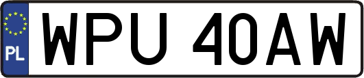 WPU40AW