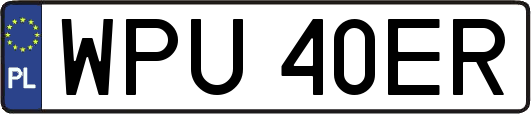 WPU40ER