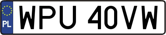 WPU40VW