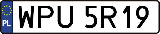 WPU5R19
