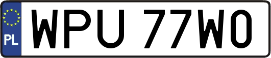 WPU77W0