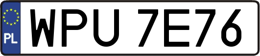 WPU7E76