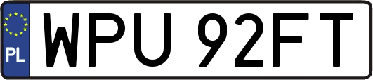 WPU92FT