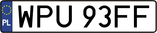 WPU93FF