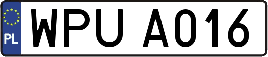 WPUA016