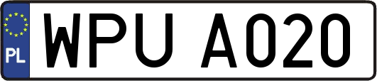 WPUA020