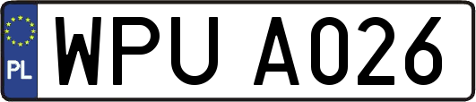 WPUA026