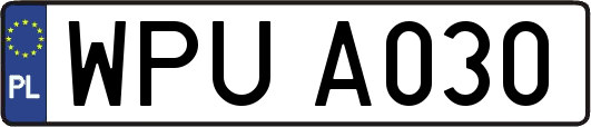 WPUA030