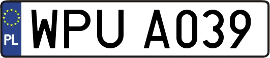 WPUA039