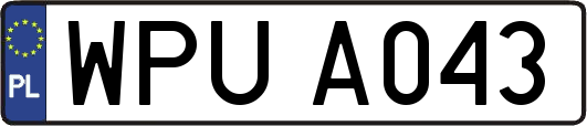WPUA043
