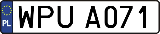 WPUA071