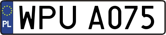 WPUA075