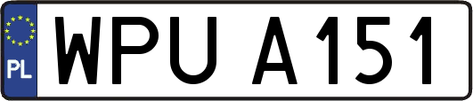 WPUA151
