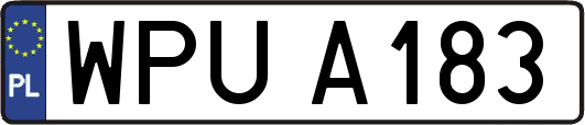 WPUA183