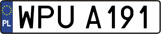 WPUA191