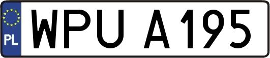 WPUA195