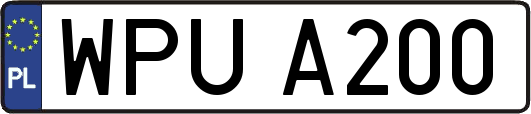 WPUA200