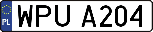 WPUA204