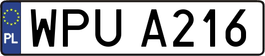 WPUA216