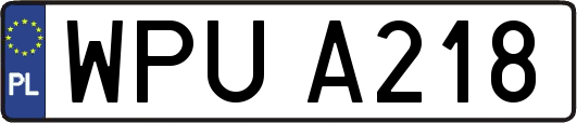 WPUA218