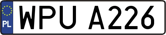 WPUA226
