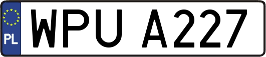 WPUA227