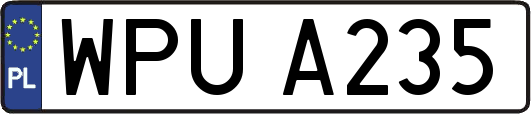 WPUA235