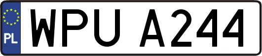 WPUA244