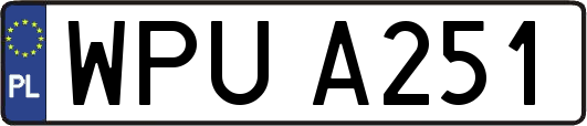 WPUA251