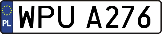 WPUA276