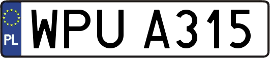 WPUA315