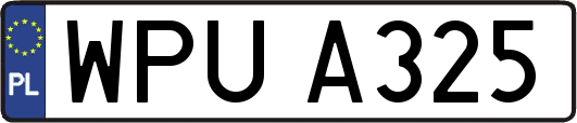 WPUA325