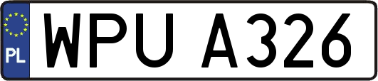 WPUA326