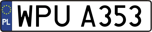 WPUA353