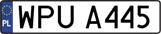 WPUA445