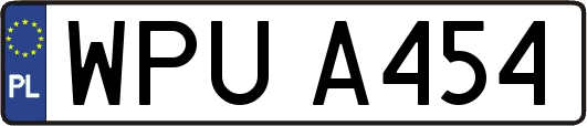 WPUA454