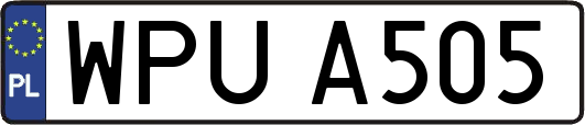 WPUA505