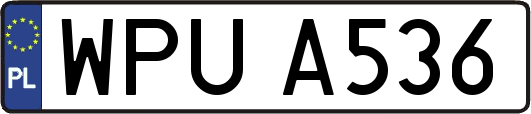 WPUA536