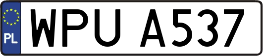 WPUA537
