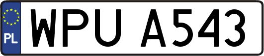 WPUA543