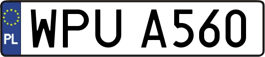 WPUA560
